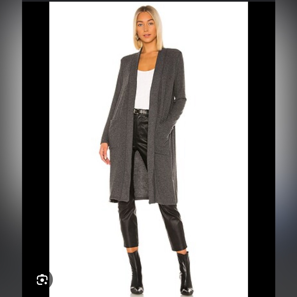 Michael Stars Pierre Cardigan in Red